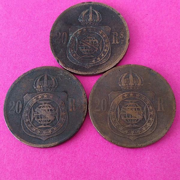 Moedas antigas de Bronze