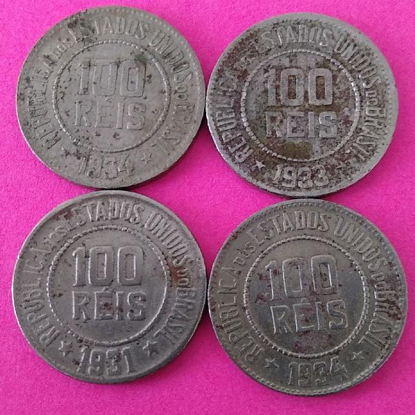 Moedas de 100 réis