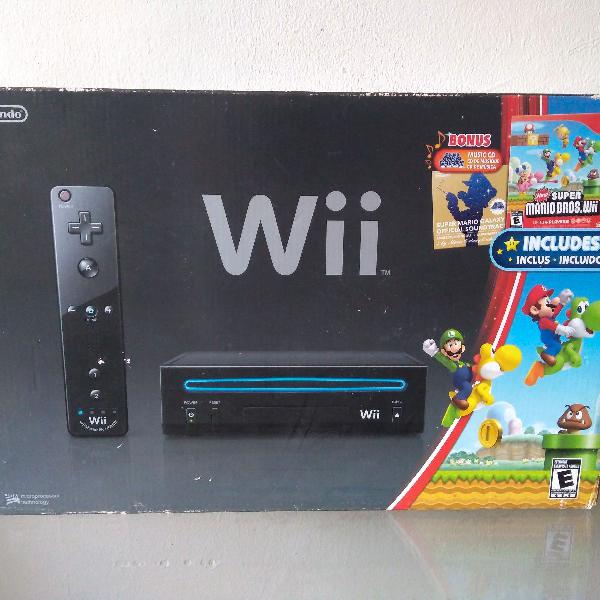Nintendo Wii Completo (Único dono, NF e caixa)