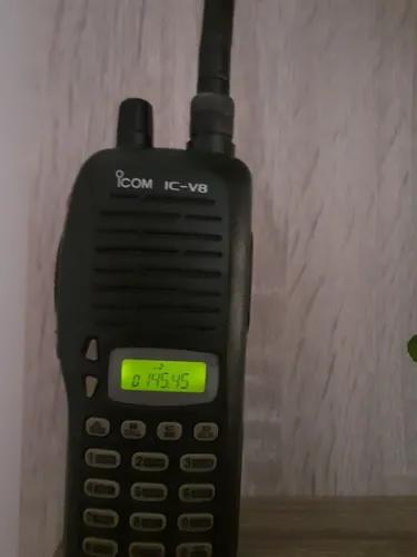 Rádio Amador Vhf Icom Ic V 8 Não E Px Hf Uhf