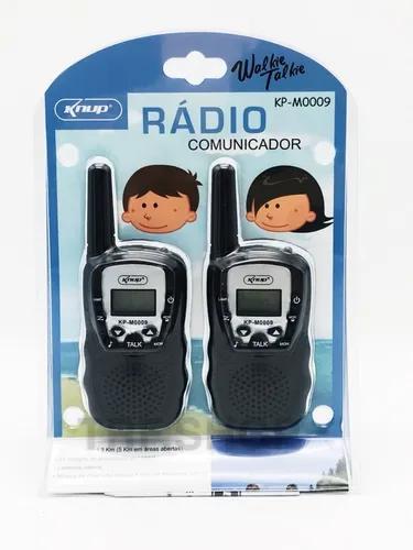 Rádio Comunicador Walk Talk Dual Knup Kp-m0009