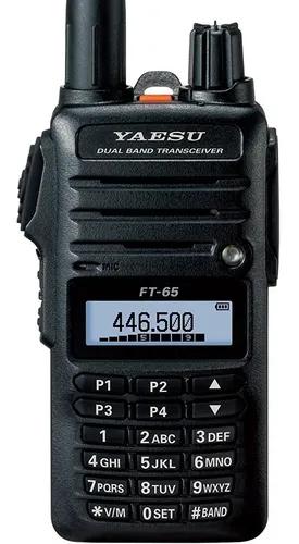 Rádio Ht Yaesu Ft-65r Vhf/uhf Dual Band Pronta Entrega