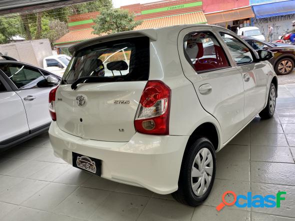 TOYOTA ETIOS X 1.3 FLEX 16V 5P MEC. BRANCO 2019 1.3 FLEX