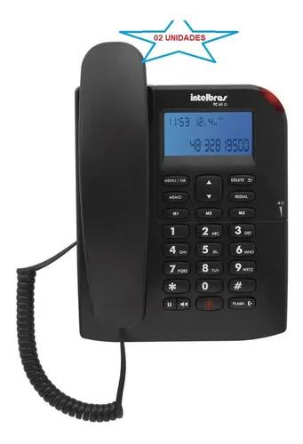 Telefone C/ Identificador De Chamadas Tc60id Intelbras