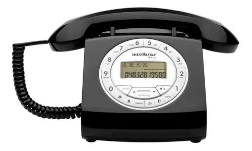 Telefone Com Fio Intelbras Tc 8312 Identificador De Chamadas