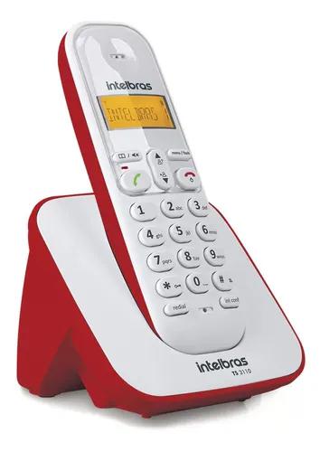 Telefone S/ Fio Identificador De Chamadas Intelbras - Ts3110