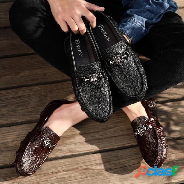 Temporada Peas Sapatos de Negócios dos homens Sapatos