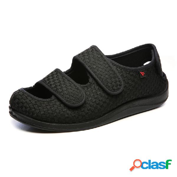 Toe Fechado Gancho Loop Oco Out Mesh Atlético Esporte