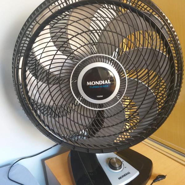 Ventilador Mondial Turbo - Preto