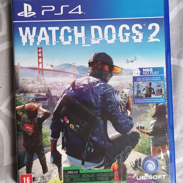 Watch Dogs 2 - jogo ps4