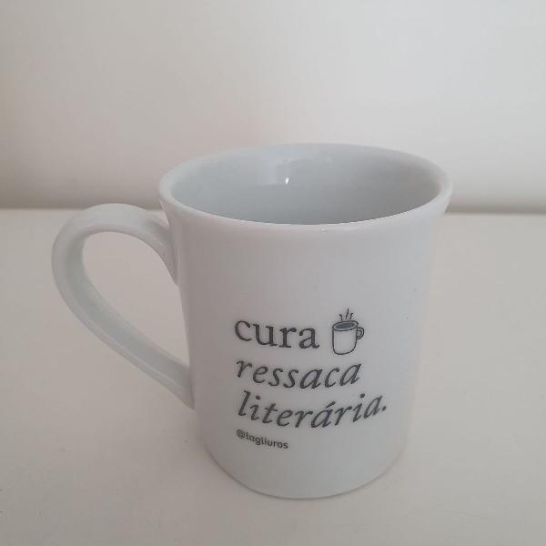 caneca tag- cura ressaca literária