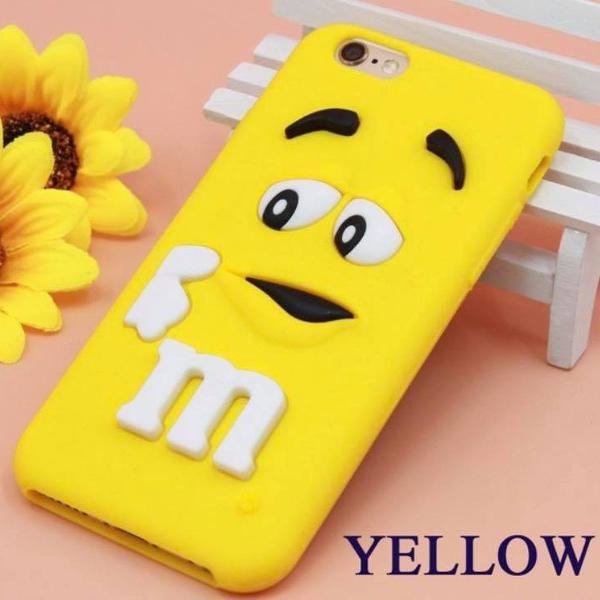 capinha m &amp; m para iphone 6 e 6s