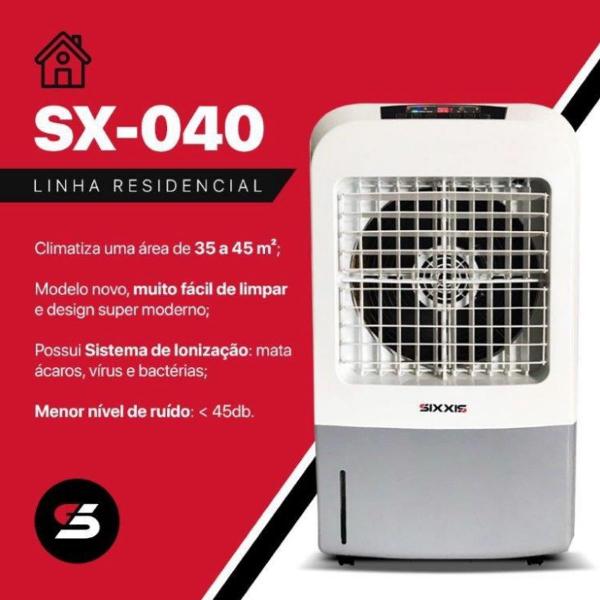 climatizador e umidificador sixxis