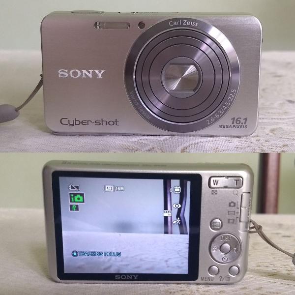 câmera digital sony cyber-shot dsc-w630 16.1mp zoom 5x