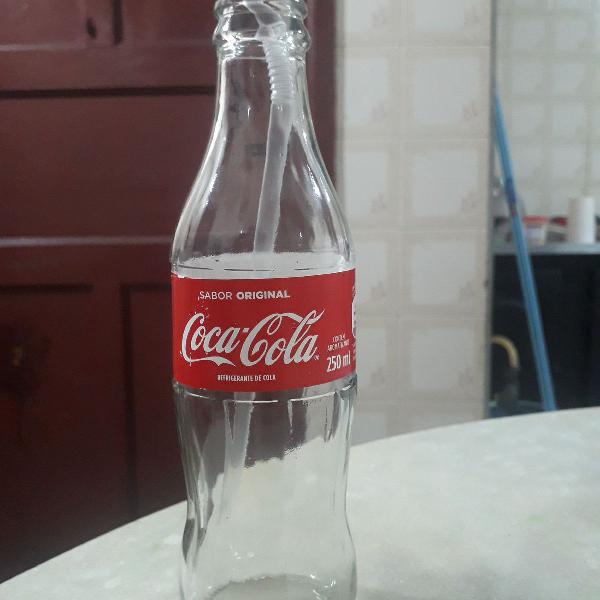 garrafa de vidro da coca-cola
