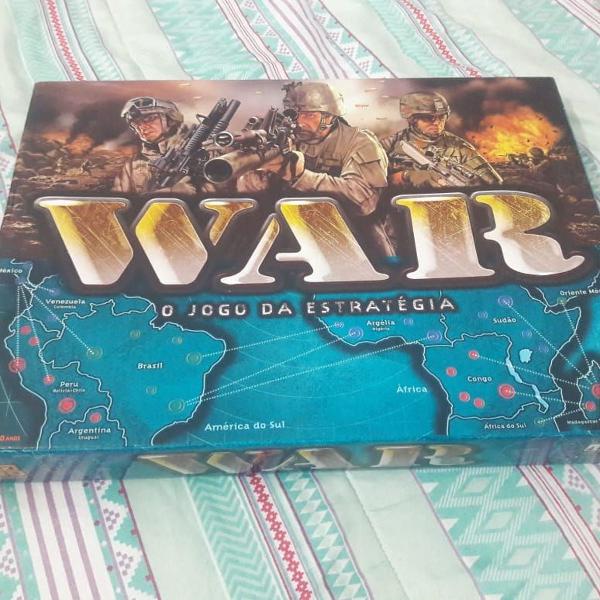 jogo de tabuleiro war - o jogo da estratégia