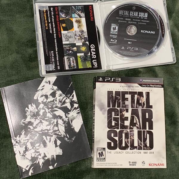 jogo metal gear solid the legacy collection ps3