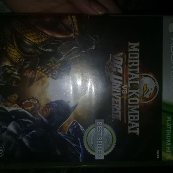 jogo mortal kombat vs dc universe xbox 360