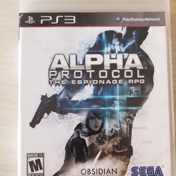 jogo ps3 alpha protocol The espionage RPG
