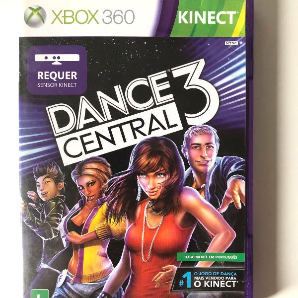 kinect dance central 3 para xbox 360