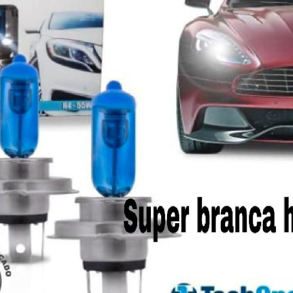 lâmpadas super Branca é led