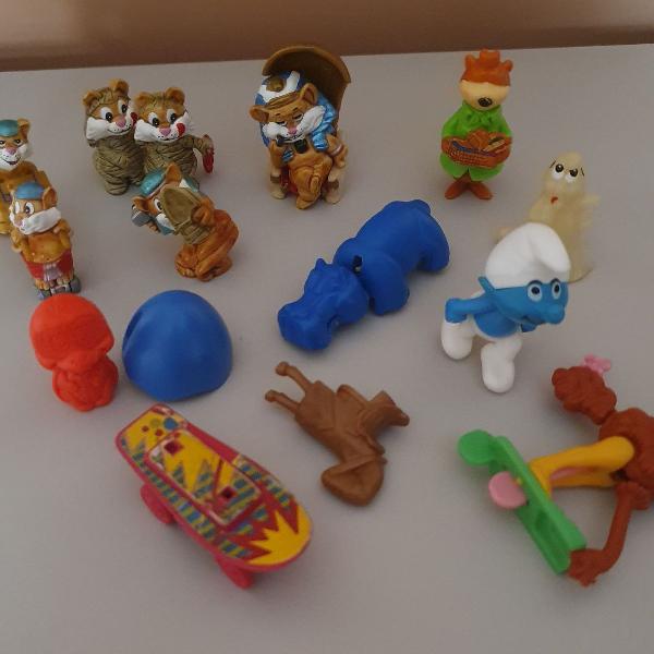 lote kinder ovo + "sucatas"