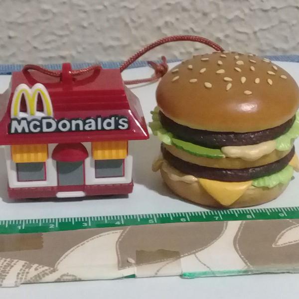 miniatura loja mcdonalds + miniatura big mac