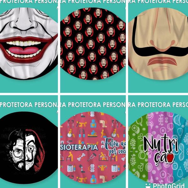 máscaras personalizadas