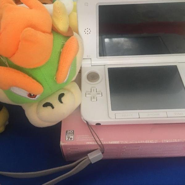 nintendo 3ds claro rosa