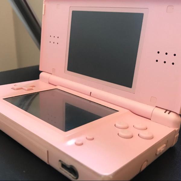 nintendo ds lite + capa protetora + fitinha