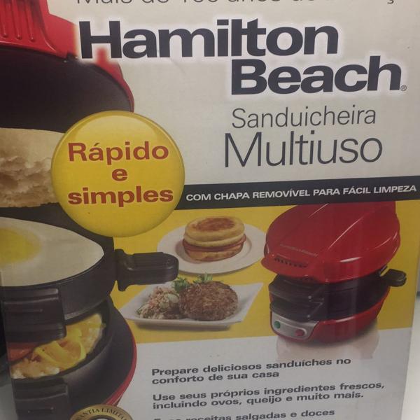 sanduicheira hamilton multiuso