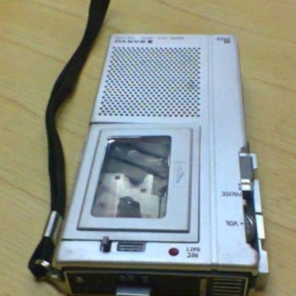 sanyo trc5900 micro gravador e cassete