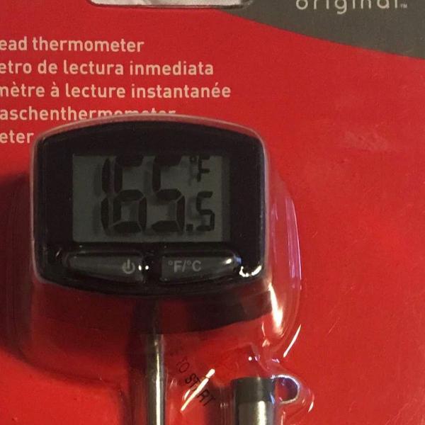 termômetro digital para alimentos - weber