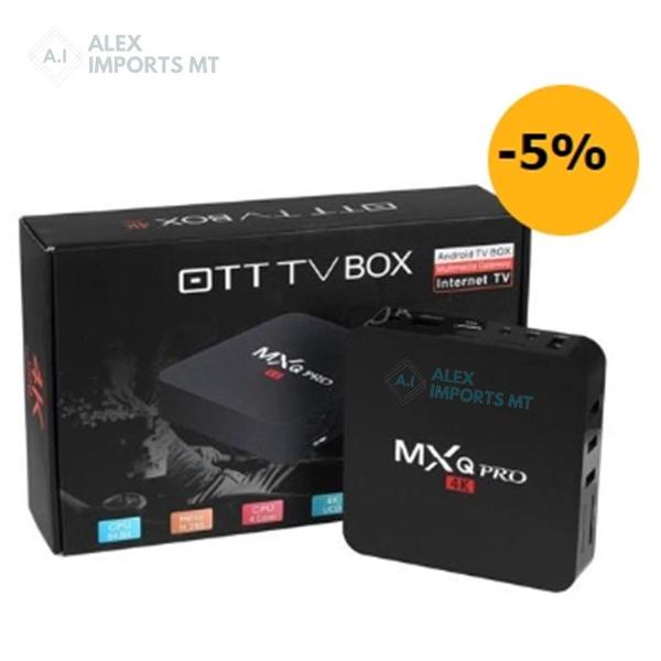 tv box ott android 7.1 cpu 4 core 1gb ram 8gb mxq pro 4k