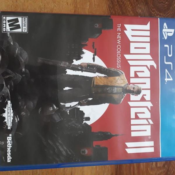 wolfenstein 2 ii the new colossus ps4 playstation 4
