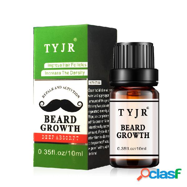 10 ml Homens Barba Crescimento Óleo Hidratante De