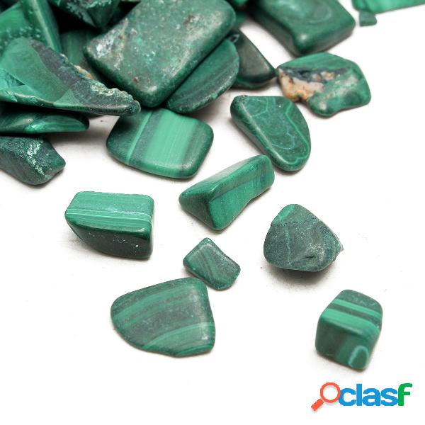 100g DIY Crystal Stone Bulk Tumbled Natural Malachite Stones