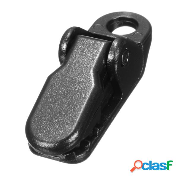 10Pcs Tent Windproof Securing Clip Black Hook Buckle
