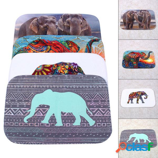 15.7 "x23.6" Padrão Elefante Antiderrapante Absorvente