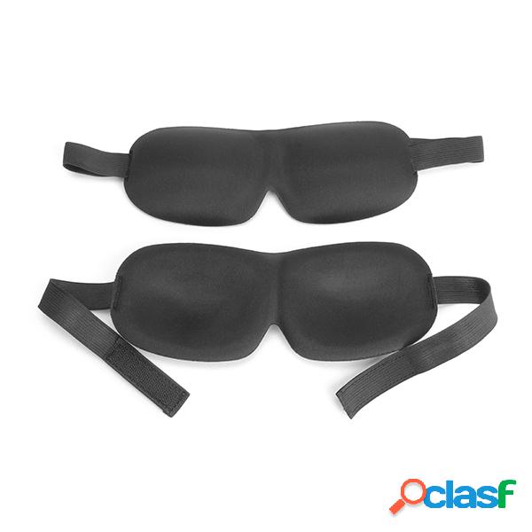 3D Cotton Sleeping Eye Mask Travel / Office Nap Eyepatch