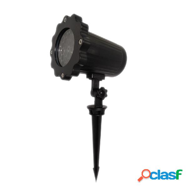 5 W Branco LED Snowstorm Controle Remoto Laser Natal