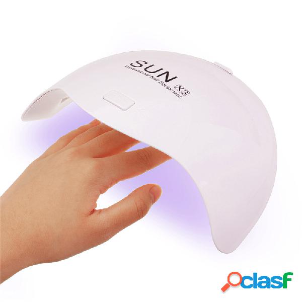 9 W Mini Prego Branco UV Conduziu A Lâmpada Que Cura Todos