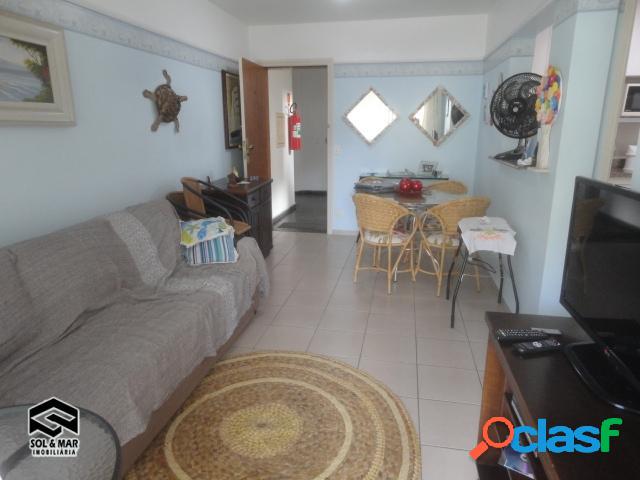 APARTAMENTO LADO PRAIA, 01 DORMITÓRIO