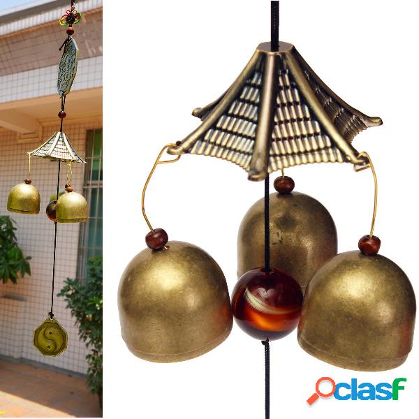 Antique Bronze Gossip Windchime Outdoor Garden Wind Chimes