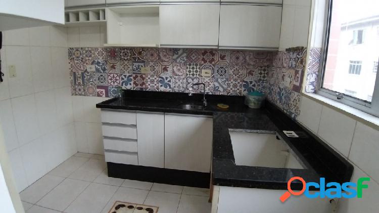 Apartamento em Santos na Estuário de 2 dormitórios.