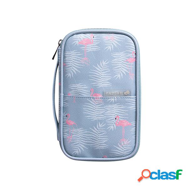 Armazenamento Bolsa do suporte de cartão do zíper do curso