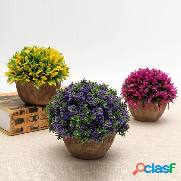 Artificial Artificial Topiary Tree Ball Plants Pote Jardim