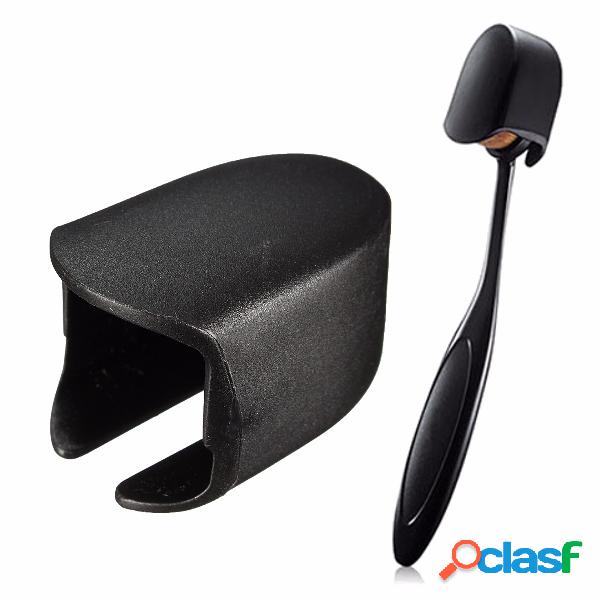 Black Oval Makeup Brush Protective Cover Beauty Cosmetic