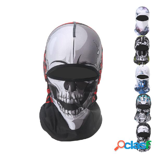 Boca de suor respirável Mens máscara facial chapéu