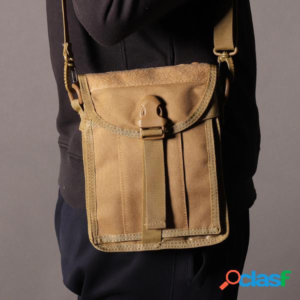 Bolsa Multifuncional Transversal Táctica Masculina Nylon